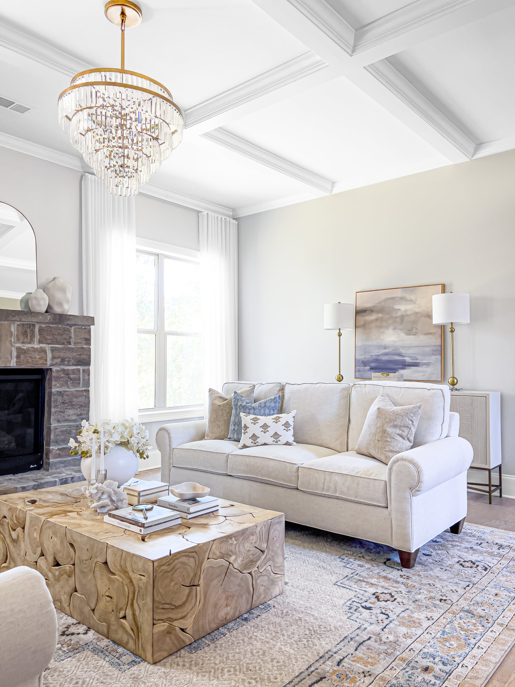 Transitional Living Room - Styly Home