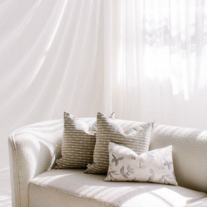 Flory Neutral Pillow Cover
